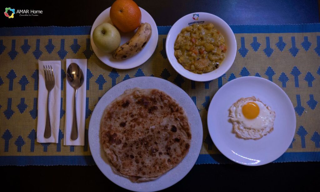 Breakfast at AMAR Home
